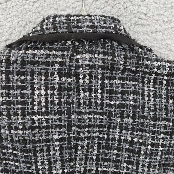 Anne Klein Women's Cropped Tweed Blazer Size 10 - Picture 13 of 13